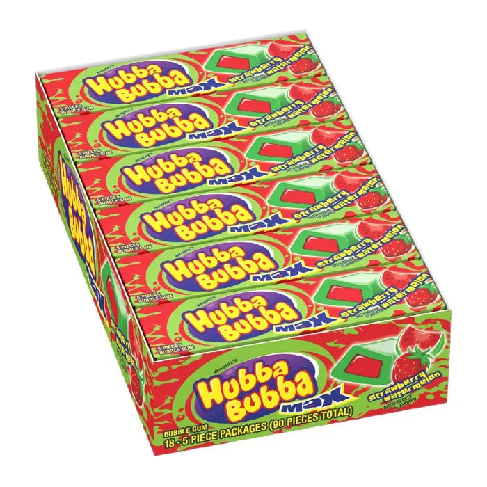 Wholesale Hubba Bubba Strawberry Melon Bubble Gum - A fruity delight at Mexmax INC.