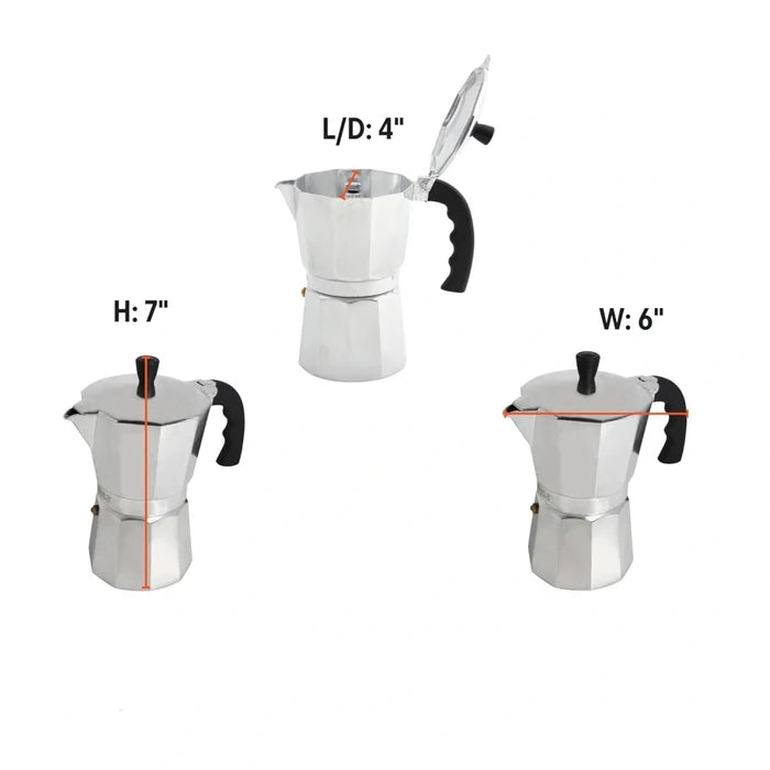 Wholesale Imusa Aluminum Coffeemaker 6 Cup - Brew Perfect Coffee at Mexmax INC