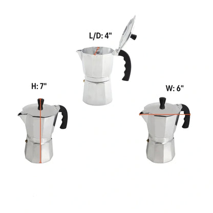 Wholesale Imusa Aluminum Coffeemaker 6 Cup - Brew Perfect Coffee at Mexmax INC