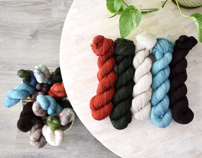 Destination Yarn fingering weight yarn Italy - FULL SKEIN SET