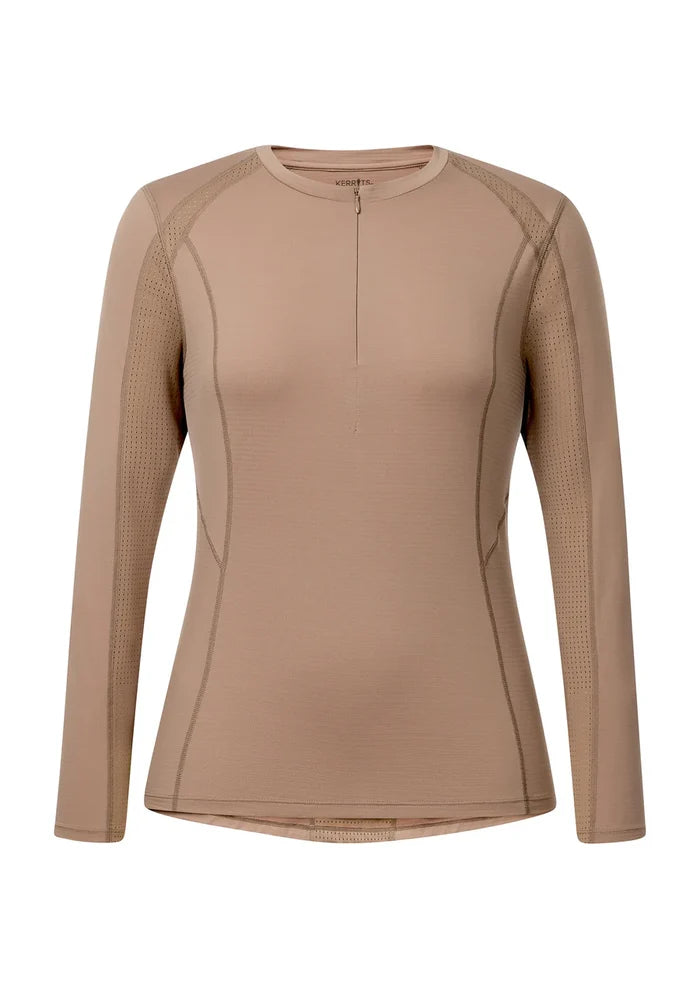 Kerrits Precision Long Sleeve Crew Neck Tech Top - Final Sale