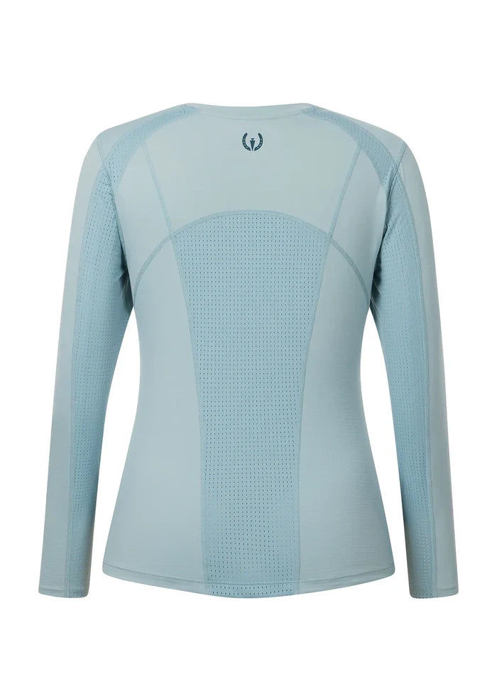 Kerrits Precision Long Sleeve Crew Neck Tech Top - Final Sale