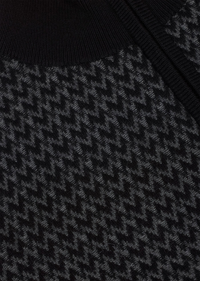 Kerrits Quarter Zip Herringbone Sweater