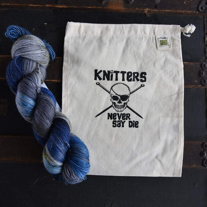 Destination Yarn Accessory Knitters Never Say Die Project Bag