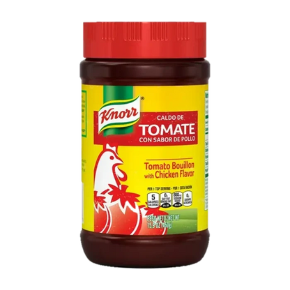 Knorr Granulated Tomato Chicken Bouillon 15.9 oz available at Mexmax INC, ideal for wholesale buyers.