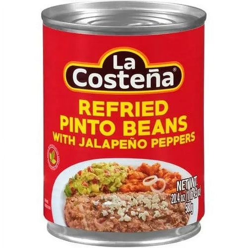 La CosteÃ±a Refried Pinto Beans with Jalapeno Peppers - 20.4oz