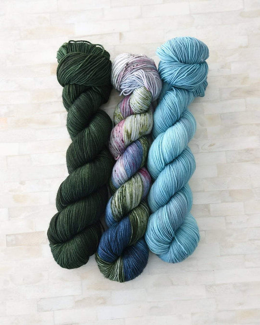 Destination Yarn fingering weight yarn Lake Como - dyed to order