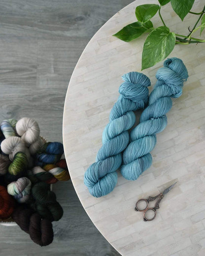 Destination Yarn fingering weight yarn Lake Como - dyed to order