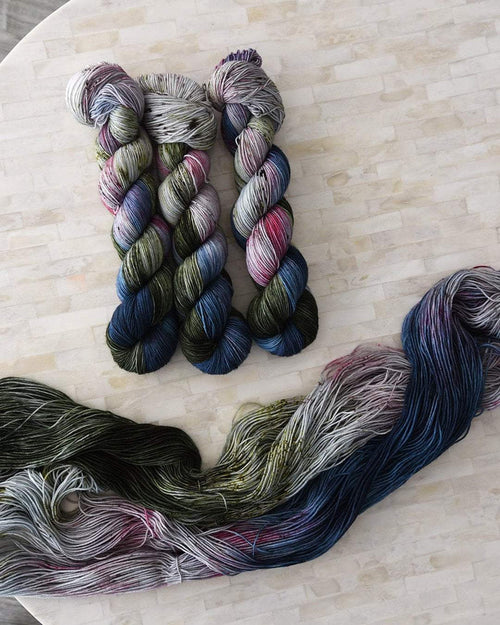 Destination Yarn fingering weight yarn Lake Como - dyed to order