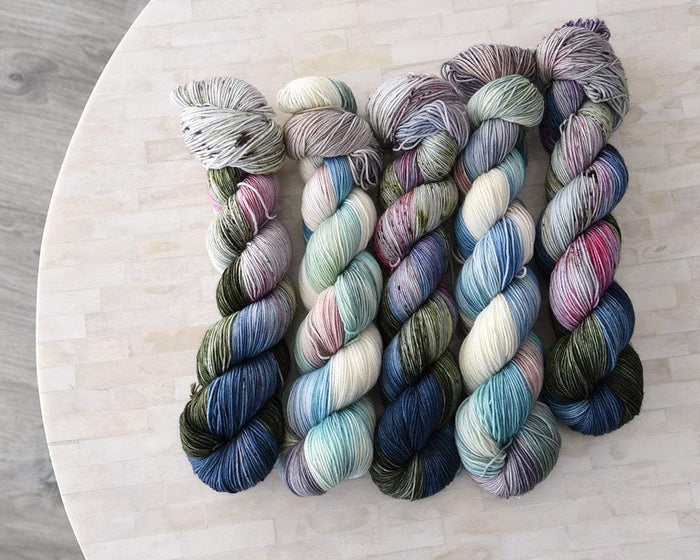 Destination Yarn fingering weight yarn Lake Como - dyed to order