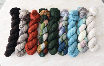 Destination Yarn fingering weight yarn Lake Como - dyed to order