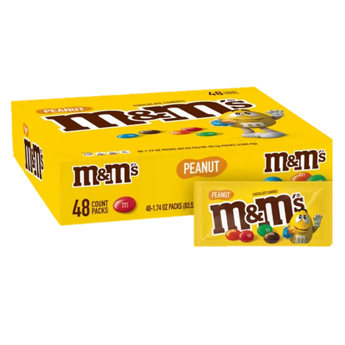 Wholesale M&M Peanut Chocolate Pieces- Irresistible treats for all occasions Get them at Mexmax INC.