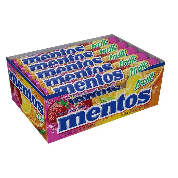 Mentos Roll Mixed Fruit Candy - Buy in Bulk at Mexmax INC Wholesale