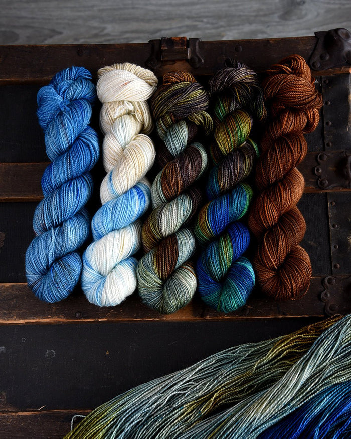 Destination Yarn Mini Skein Set Mid-Atlantic Collection - MINI SKEIN SET
