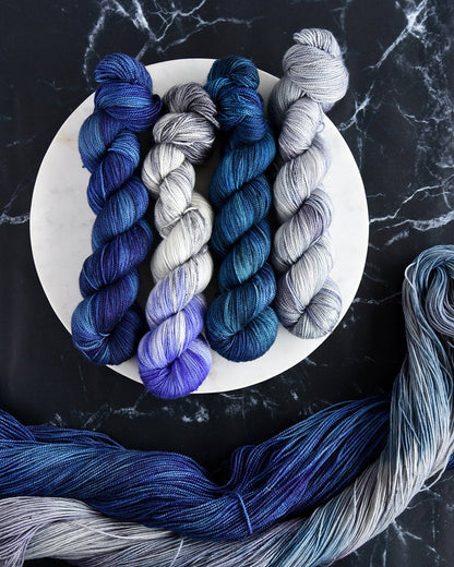 Destination Yarn fingering weight yarn Milky Way - Dyed to Order