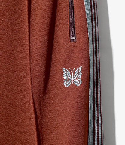 Narrow Track Pant - Rust - Poly Smooth