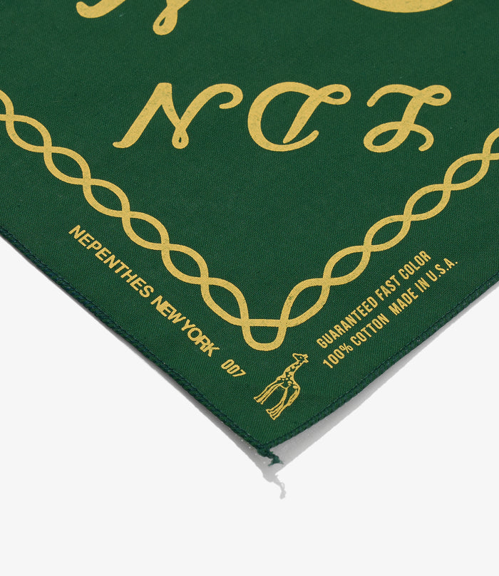 N.D. x Kozaburo x NNY - Yin Yang Bandana - Green