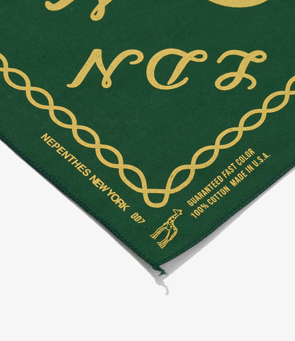 N.D. x Kozaburo x NNY - Yin Yang Bandana - Green