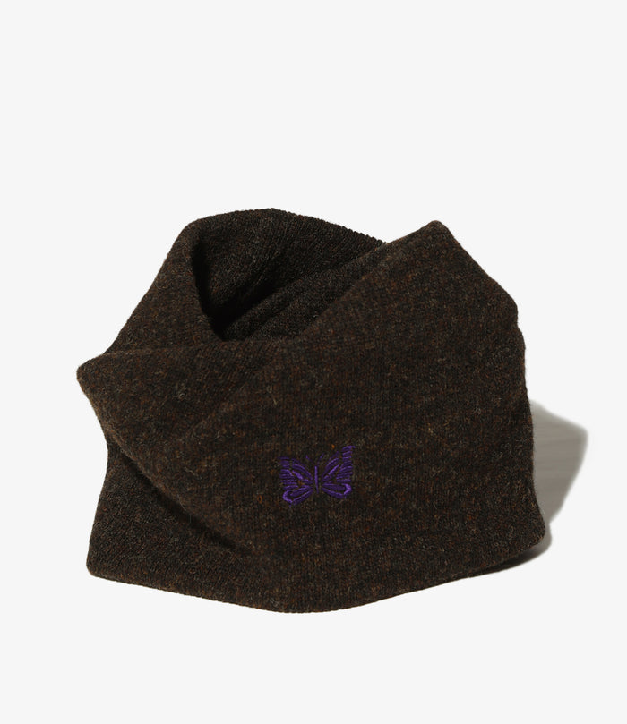Neck Warmer - Umber - Shetland Wool