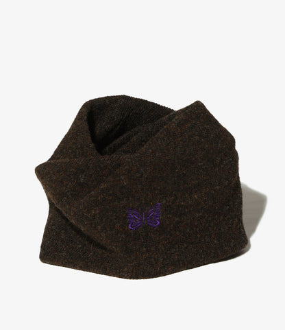 Neck Warmer - Umber - Shetland Wool