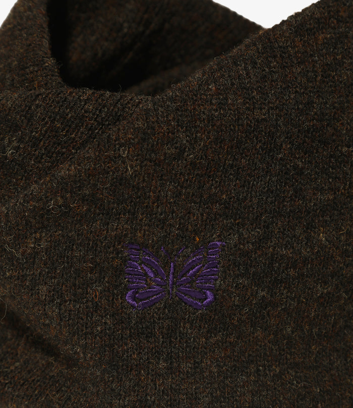 Neck Warmer - Umber - Shetland Wool