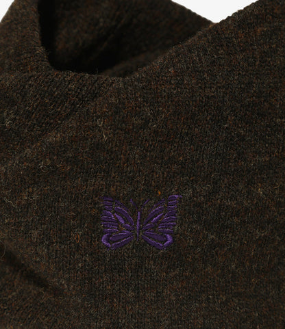 Neck Warmer - Umber - Shetland Wool