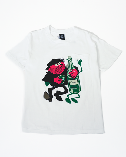 Nepenthes Los Angeles x Clink - T-Shirt - White