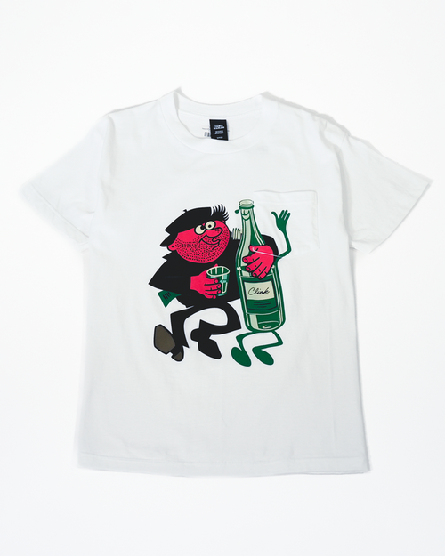 Nepenthes Los Angeles x Clink - T-Shirt - White