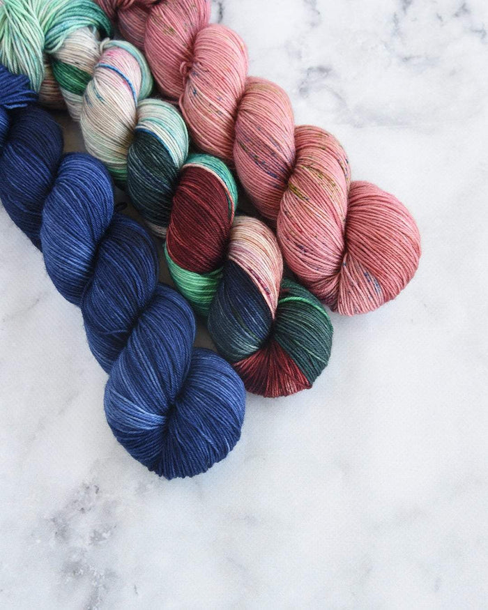 Destination Yarn fingering weight yarn Nighthawks - dyed to order