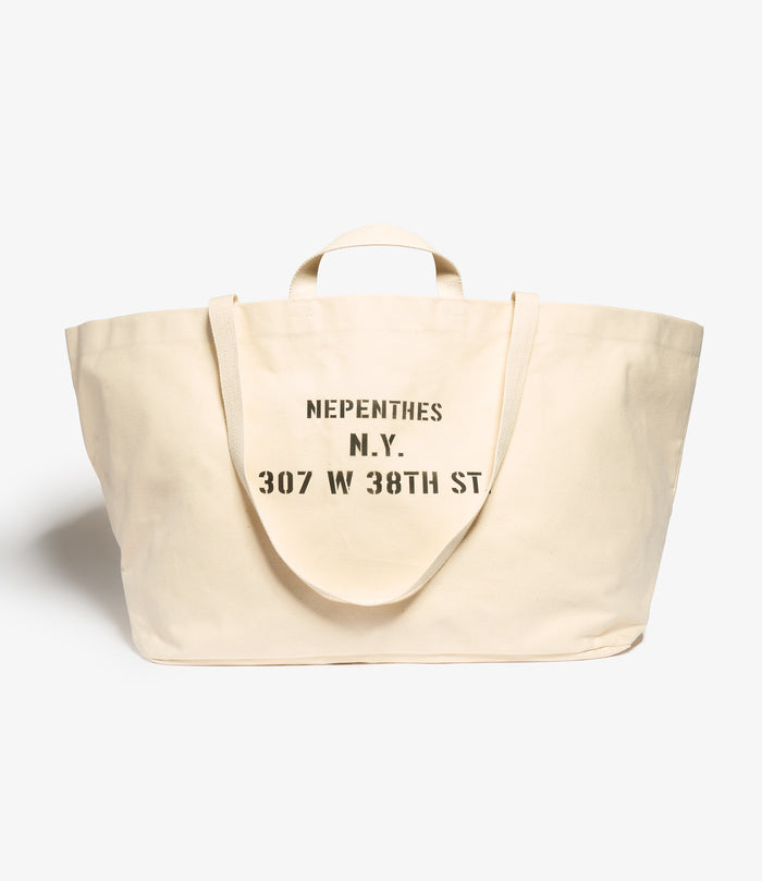 NNY Canvas Tote Bag - Large - Natural - Recycled Canvas