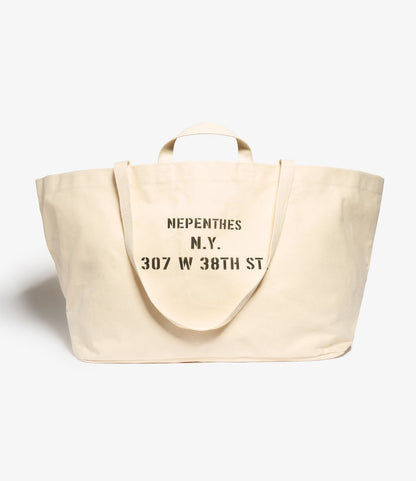 NNY Canvas Tote Bag - Large - Natural - Recycled Canvas