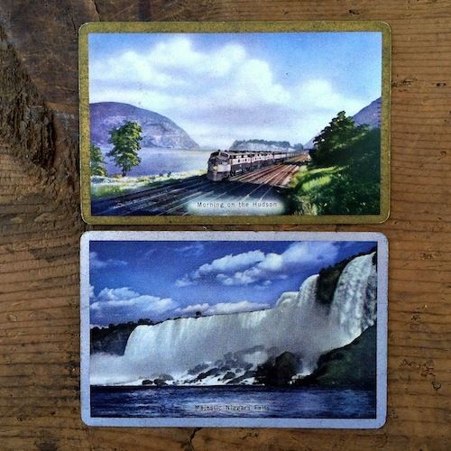NY CENTRAL TRAIN RAILROAD Playing Card Set