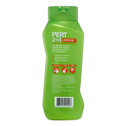 Wholesale Pert Active Clean 2in1 Shampoo/Conditioner 15 oz - Fresh Hair at Mexmax INC