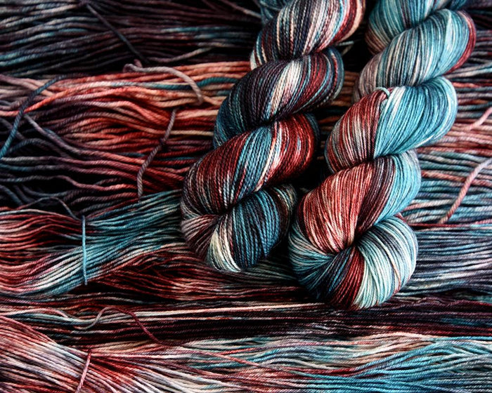 Destination Yarn fingering weight yarn Pluto