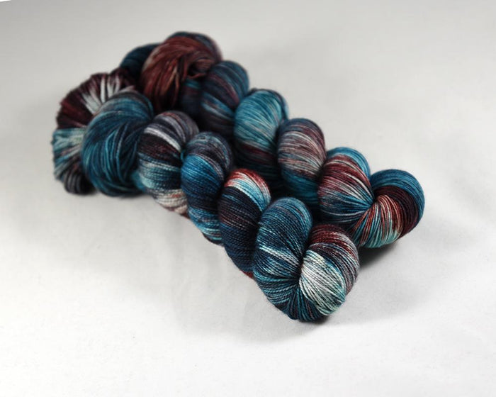 Destination Yarn fingering weight yarn Pluto