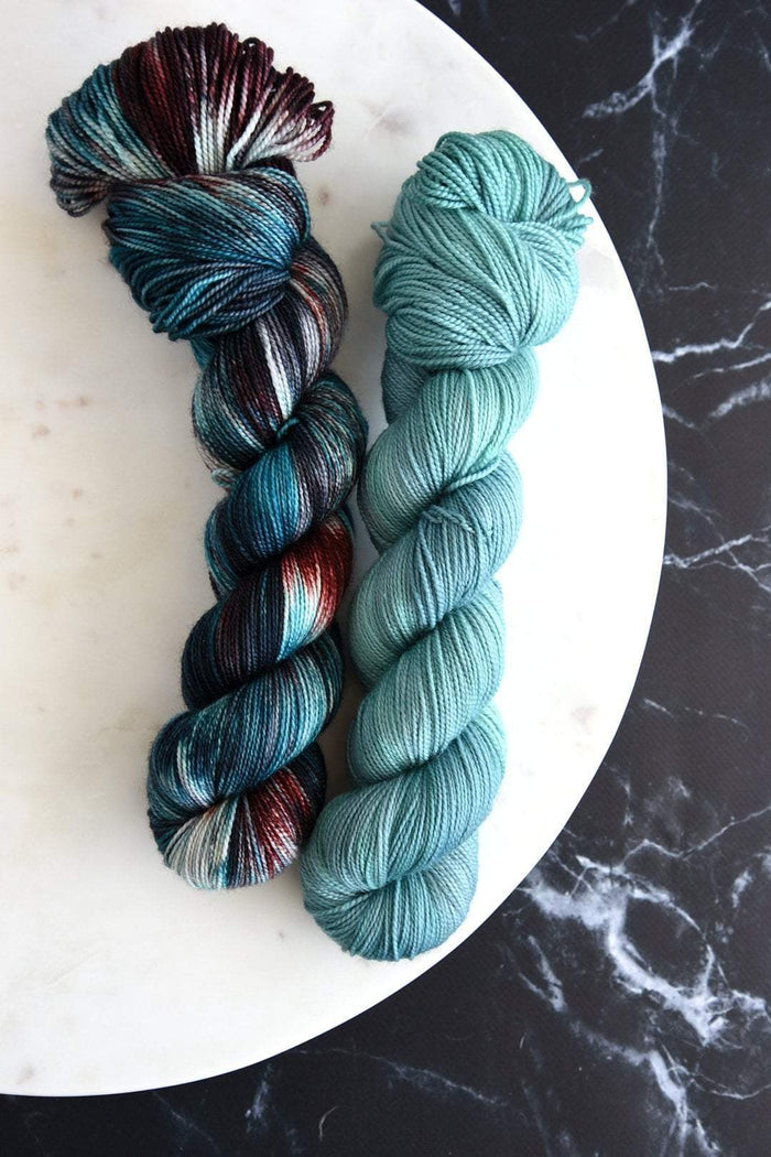 Destination Yarn fingering weight yarn Pluto