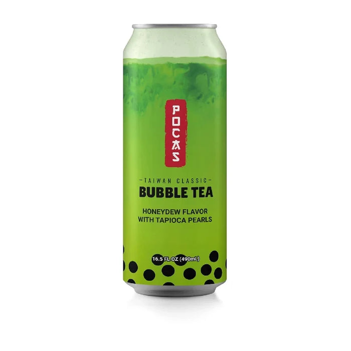 Wholesale Pocas Honeydew Bubble Tea Irresistible flavor with Tapioca Pearls at Mexmax INC