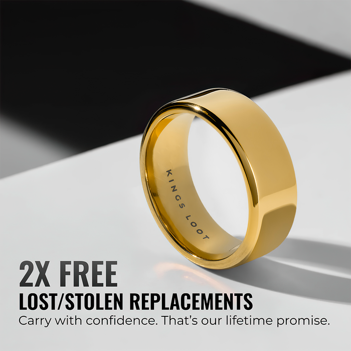 24k Gold | Tantalum | 8mm