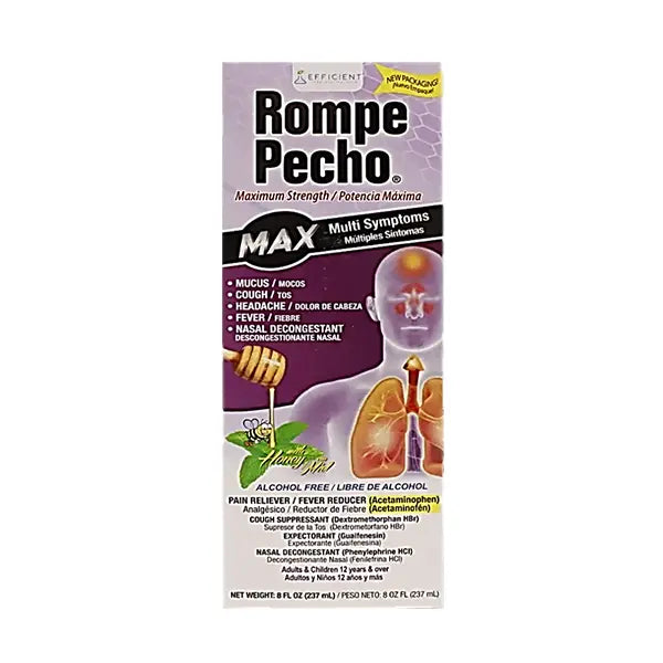 Rompe Pecho MAX Multi Symptoms (Purple) - 8 oz