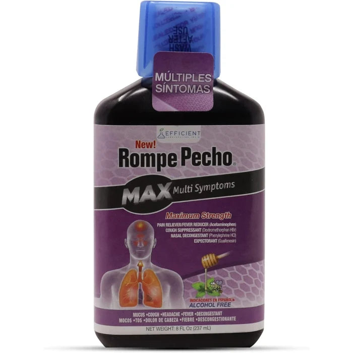 Rompe Pecho MAX Multi Symptoms (Purple) - 8 oz