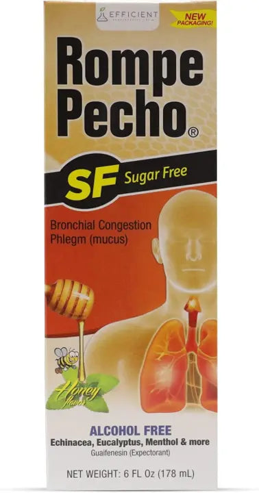 Rompe Pecho Sugar Free Congestion/Flemas - 6 oz