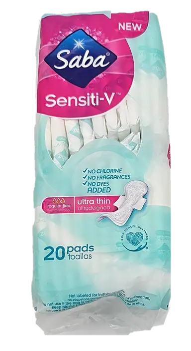 Saba Sensiti-V Ultrathin Regular - 20 ct