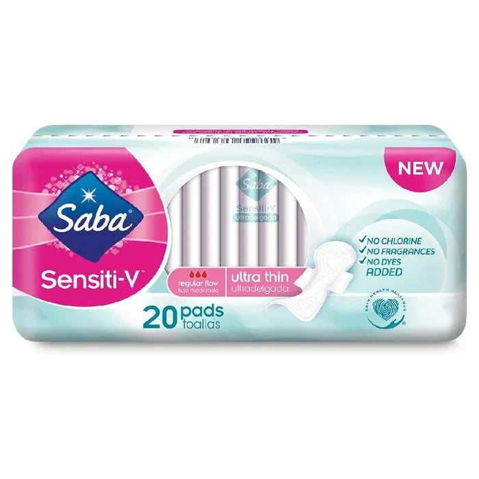 Saba Sensiti-V Ultrathin Regular - 20 ct