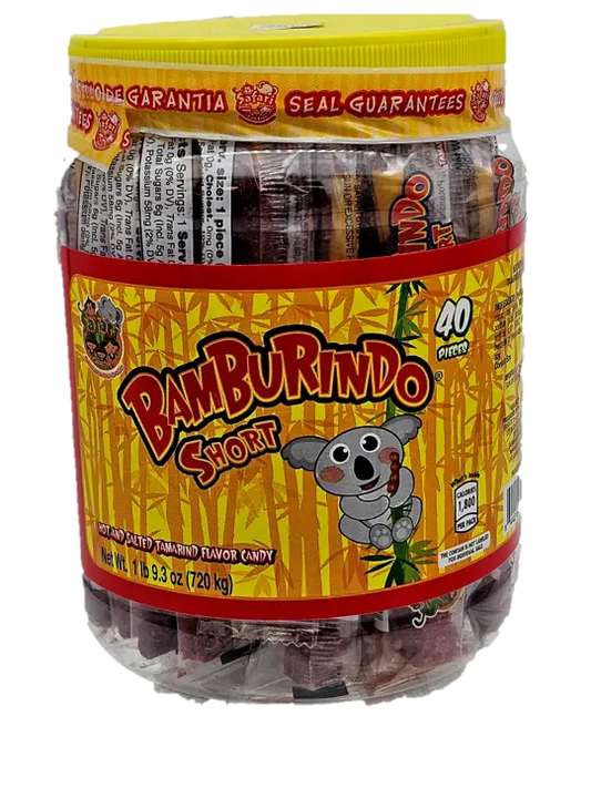 Safari Bamburindo Short in Jar (Individually Wrapped) - 40ct
