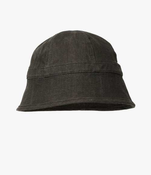 Sailor Hat - Black - C/L Canvas / Sumi Dye
