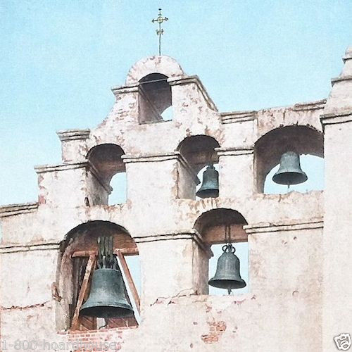 SAN GABRIEL MISSION CHURCH Promotional Store Calendar 1918
