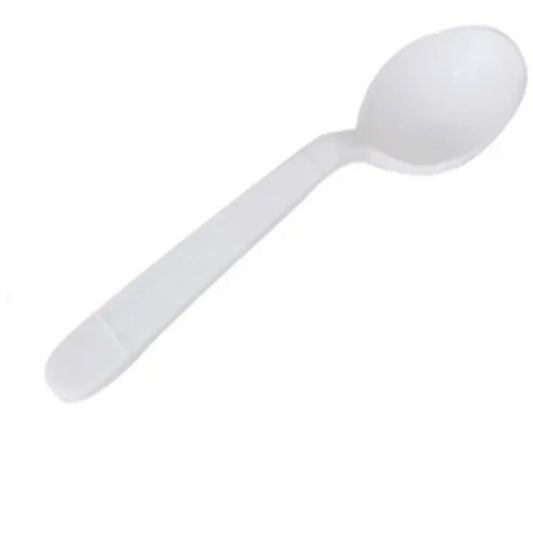 Wholesale Heavy Duty Plastic Soup Spoon 6.25 in (20 x 50 ct) - Durable Utensils at Mexmax INC