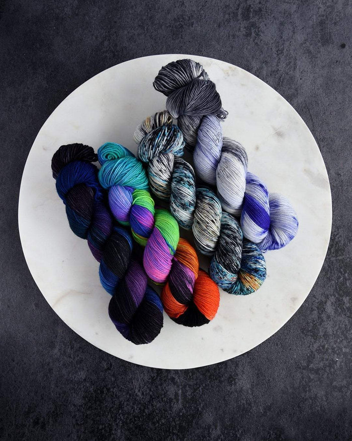 Destination Yarn fingering weight yarn Space Collection Full Skein Set - Dyed to Order