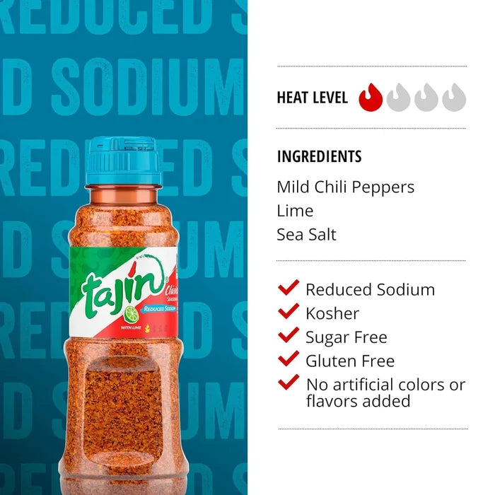 Wholesale Tajin Low Sodium Fruit Seasoning Elevate flavors effortlessly at Mexmax INC