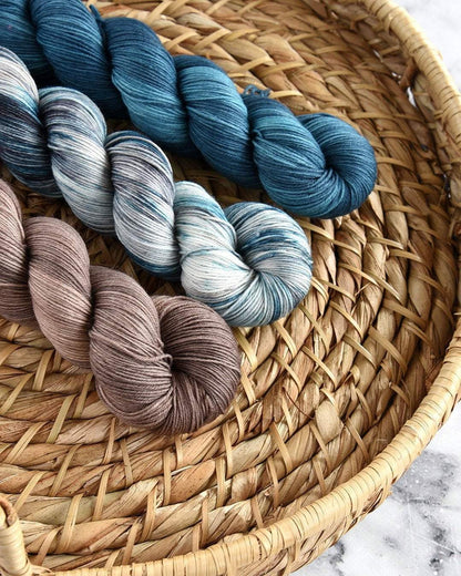 Destination Yarn fingering weight yarn The Great Wave Set
